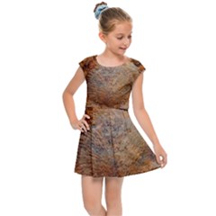 Shell Fossil Ii Kids  Cap Sleeve Dress