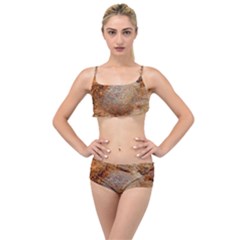 Shell Fossil Ii Layered Top Bikini Set