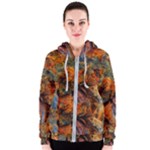 Rainbow Fossil Women s Zipper Hoodie