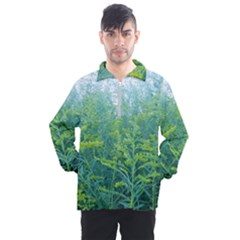 Turquoise Goldenrod Men s Half Zip Pullover