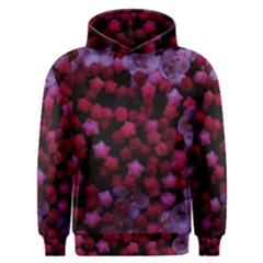 Floral Stars -purple Men s Overhead Hoodie by okhismakingart