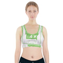 Never Look Back Sports Bra With Pocket by Melcu