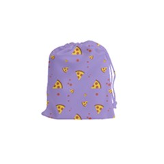 Piazza Pattern Violet 13k Piazza Pattern Violet Background Only Drawstring Pouch (small) by genx