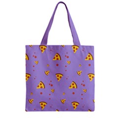 Piazza Pattern Violet 13k Piazza Pattern Violet Background Only Zipper Grocery Tote Bag by genx