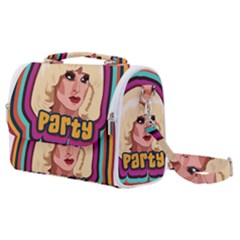 Katya Zamolodchikova Logo Satchel Shoulder Bag by milliahood