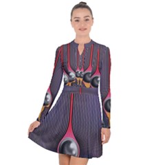 Tame Impala Long Sleeve Panel Dress by milliahood