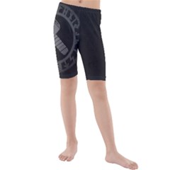 Thor Hammer With Runes Valhalla Tristella Viking Norse Mythology Mjolnir  Kids  Mid Length Swim Shorts by snek