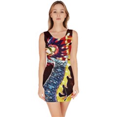 Dragon Lights Main Dragon Bodycon Dress