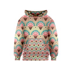 Background Floral Pattern Pink Kids  Pullover Hoodie