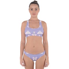 Butterfly Butterflies Merry Girls Cross Back Hipster Bikini Set