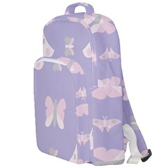 Butterfly Butterflies Merry Girls Double Compartment Backpack