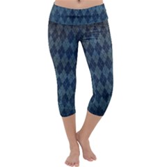 Try One More Time - Capri Yoga Leggings by WensdaiAmbrose