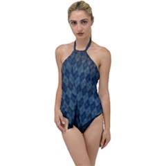 Try One More Time - Go With The Flow One Piece Swimsuit by WensdaiAmbrose