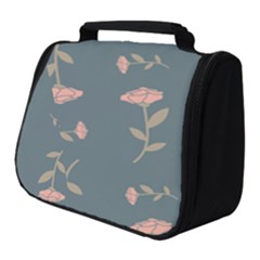 Florets Rose Flower Full Print Travel Pouch (small)