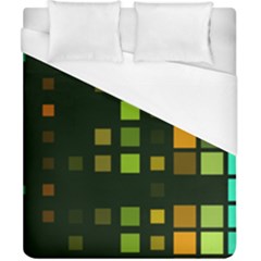 Abstract Plaid Duvet Cover (california King Size) by HermanTelo