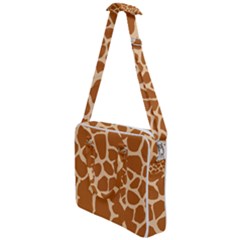 Giraffe Skin Pattern Cross Body Office Bag