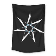 Star Sky Design Decor Small Tapestry