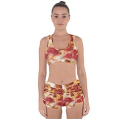 Pizza Racerback Boyleg Bikini Set