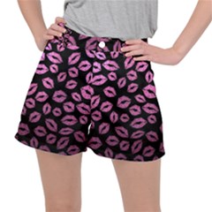 Pink Kisses Ripstop Shorts by TheAmericanDream