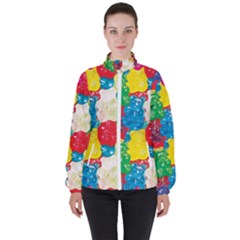 Gummy Bear Women s High Neck Windbreaker by TheAmericanDream