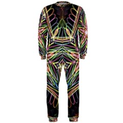 Star Mandala Pattern Design Doodle Onepiece Jumpsuit (men)  by Pakrebo