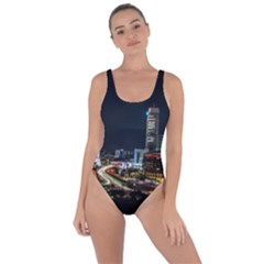 Night City Seoul Travel Korea Sky Bring Sexy Back Swimsuit by Pakrebo