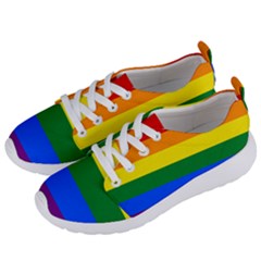 Lgbt Rainbow Pride Flag Women s Lightweight Sports Shoes by lgbtnation