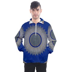 Vienna Central Cemetery Men s Half Zip Pullover by Nexatart