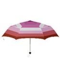 Lesbian Pride Flag Folding Umbrellas View3