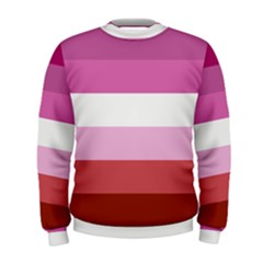 Lesbian Pride Flag Men s Sweatshirt by lgbtnation