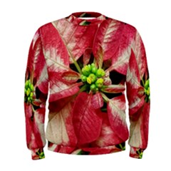 Christmas Poinsettia Deco Jewellery Men s Sweatshirt by Pakrebo