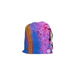 Art Abstract Background Color Drawstring Pouch (xs)