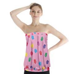 Cupcakes Food Dessert Celebration Strapless Top