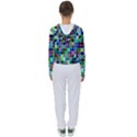 Geometric Background Colorful Women s Slouchy Sweat View2