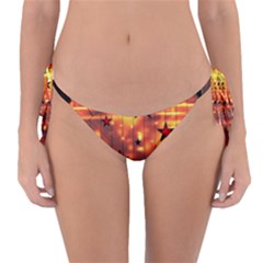 Star Radio Light Effects Magic Reversible Bikini Bottom by HermanTelo