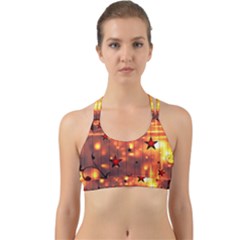 Star Radio Light Effects Magic Back Web Sports Bra by HermanTelo