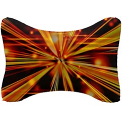 Zoom Effect Explosion Fire Sparks Seat Head Rest Cushion