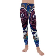 Grateful Dead Ahead Of Their Time Kids  Lightweight Velour Leggings