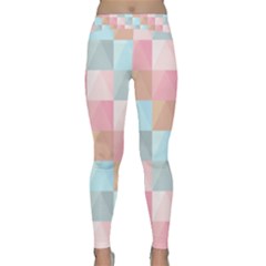 Background Pastel Classic Yoga Leggings by HermanTelo