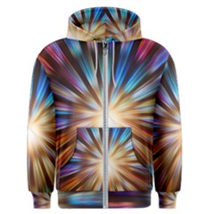 Background Spiral Abstract Men s Zipper Hoodie