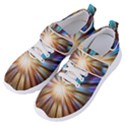 Background Spiral Abstract Women s Velcro Strap Shoes View2