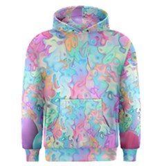 Eggs Happy Easter Rainbow Men s Pullover Hoodie by HermanTelo