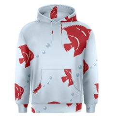 Fish Red Sea Water Swimming Men s Pullover Hoodie