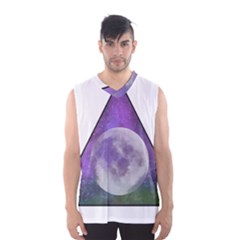 Form Triangle Moon Space Men s Sportswear by HermanTelo