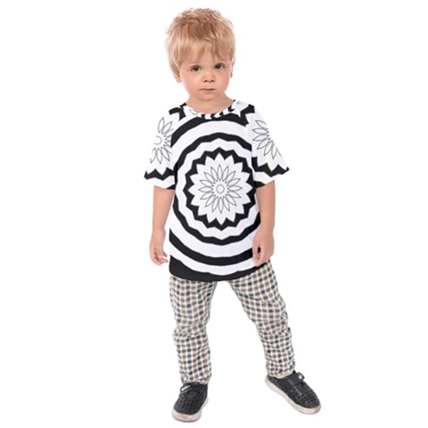 Mandala Kids  Raglan Tee by HermanTelo