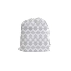 Ornamental Star Mandala Drawstring Pouch (small) by HermanTelo