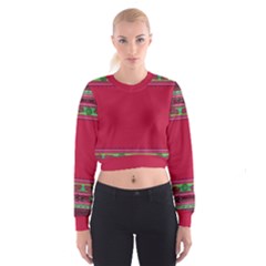 Ornaments Mexico Cheerful Cropped Sweatshirt