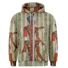 Egyptian Design Man Royal Men s Zipper Hoodie by Sapixe