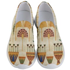 Egyptian Paper Papyrus Hieroglyphs Men s Lightweight Slip Ons by Sapixe