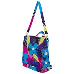 Pattern Leaf Polka Leaves Crossbody Backpack